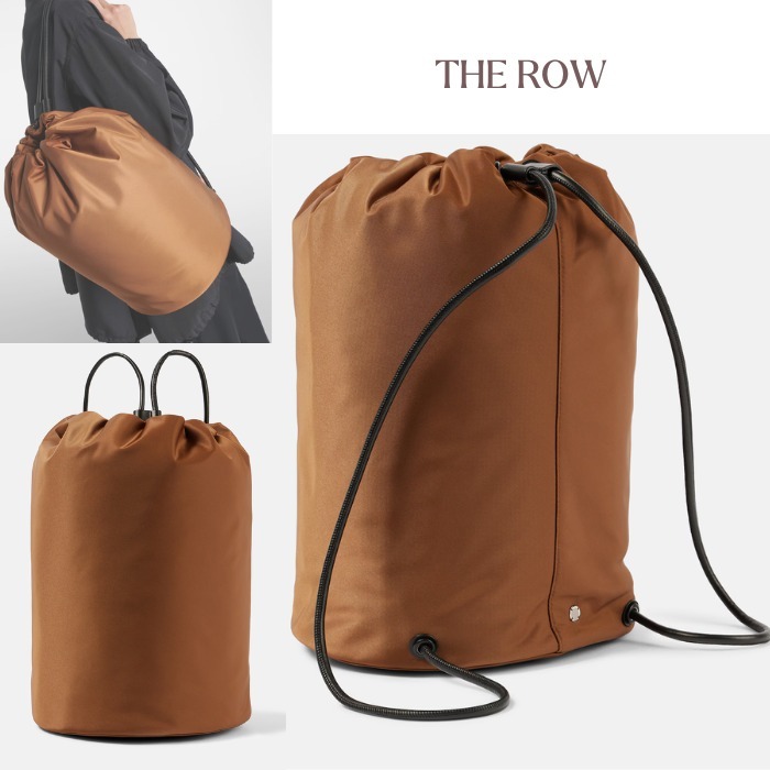 完売必至★THE ROWザ・ロウ レザートリムのナイロンバックパック