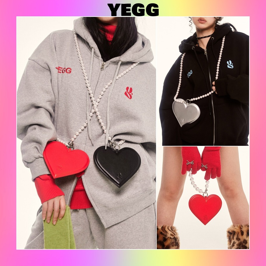 【YEGG】韓国人気新作★ Heart wallet bag