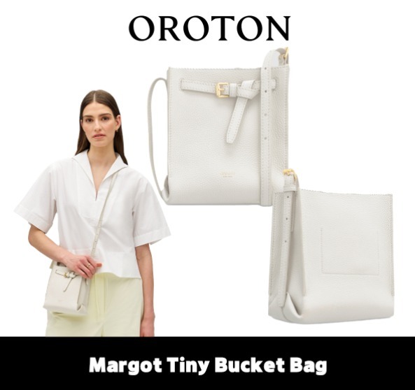 ★OROTON★Margot Tiny Bucket Bag★Clotted Cream