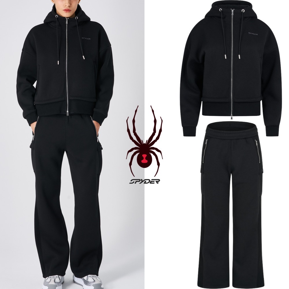 【SPYDER】セットアップ ★ W's Sweat Zip up & Pants SETUP ★