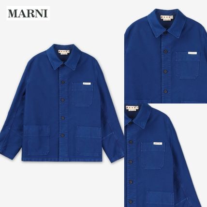 ブルー（青）系 S MARNI(マルニ) アウター・ジャケット(メンズ