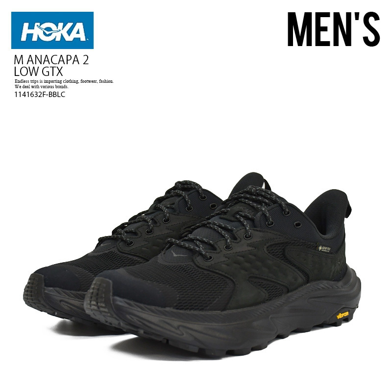 即発★大人気★HOKA★M ANACAPA 2 LOW GTX★1141632F-BBLC