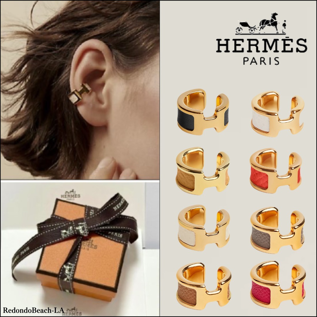 【耳元にポイントお洒落を】★HERMES★Olympe イヤーカフ