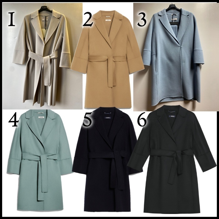 S MAXMARA ピュア ヴァージンウール ダブルフェイスコート ARONA