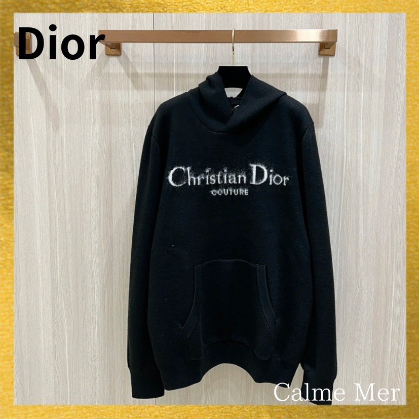 【Dior】残り僅かS・Mサイズのみ ☆ ニットパーカー ☆