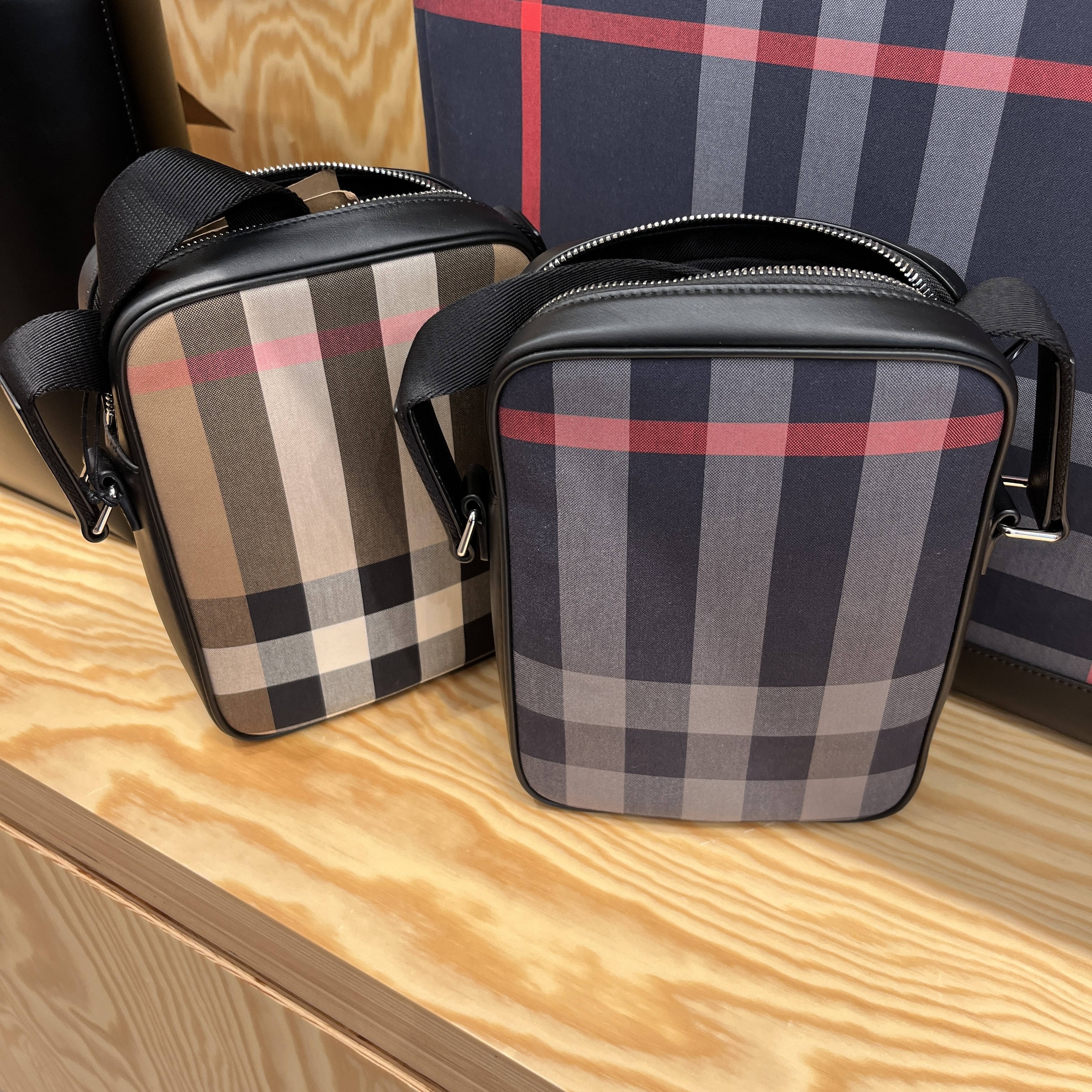 ★Burberry★ バーバリー ML PADDY V CHK クロスボディバッグ