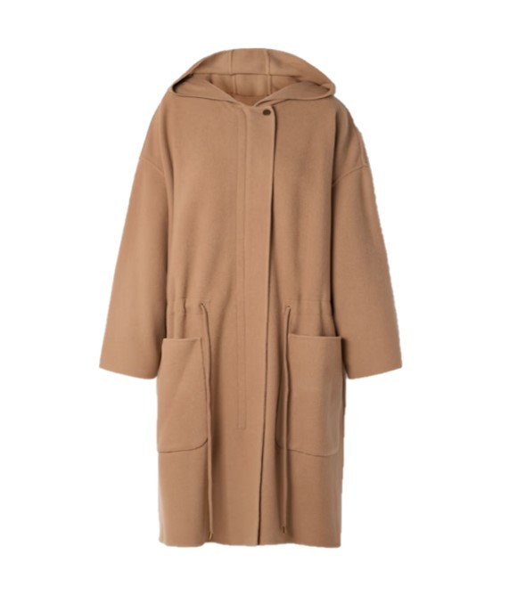 ☆MaxMara☆入手困難☆お洒落Wool&Cashmere Jersey Coat/MIELE