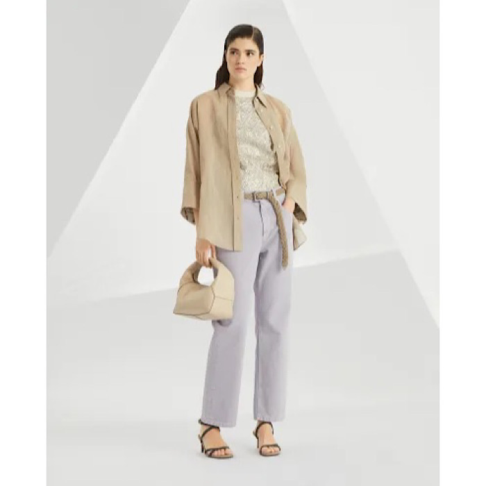 ☆カジュアル☆】Brunello Cucinelli ☆ レトロルーズパンツ