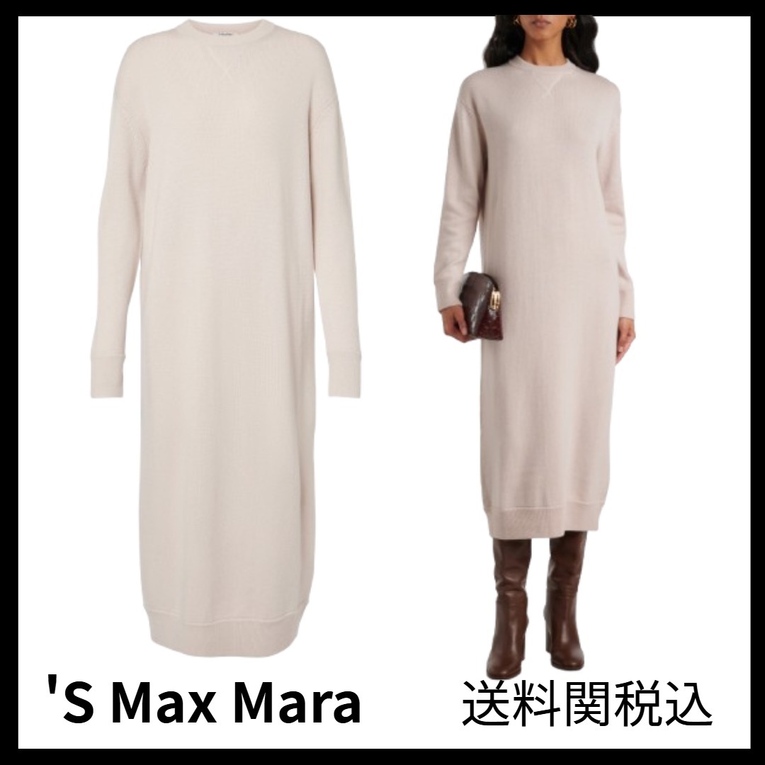送料関税込★'S Max Mara★ウール＆カシミア・セーター・ドレス