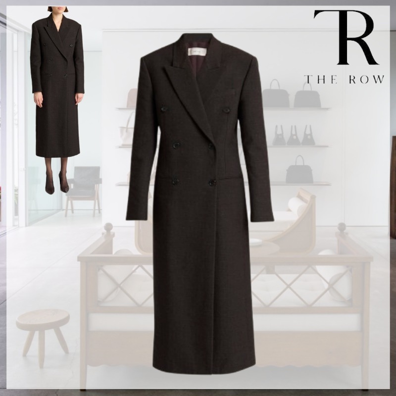 （New）The Row Duras ダブルブレスト ウールコート