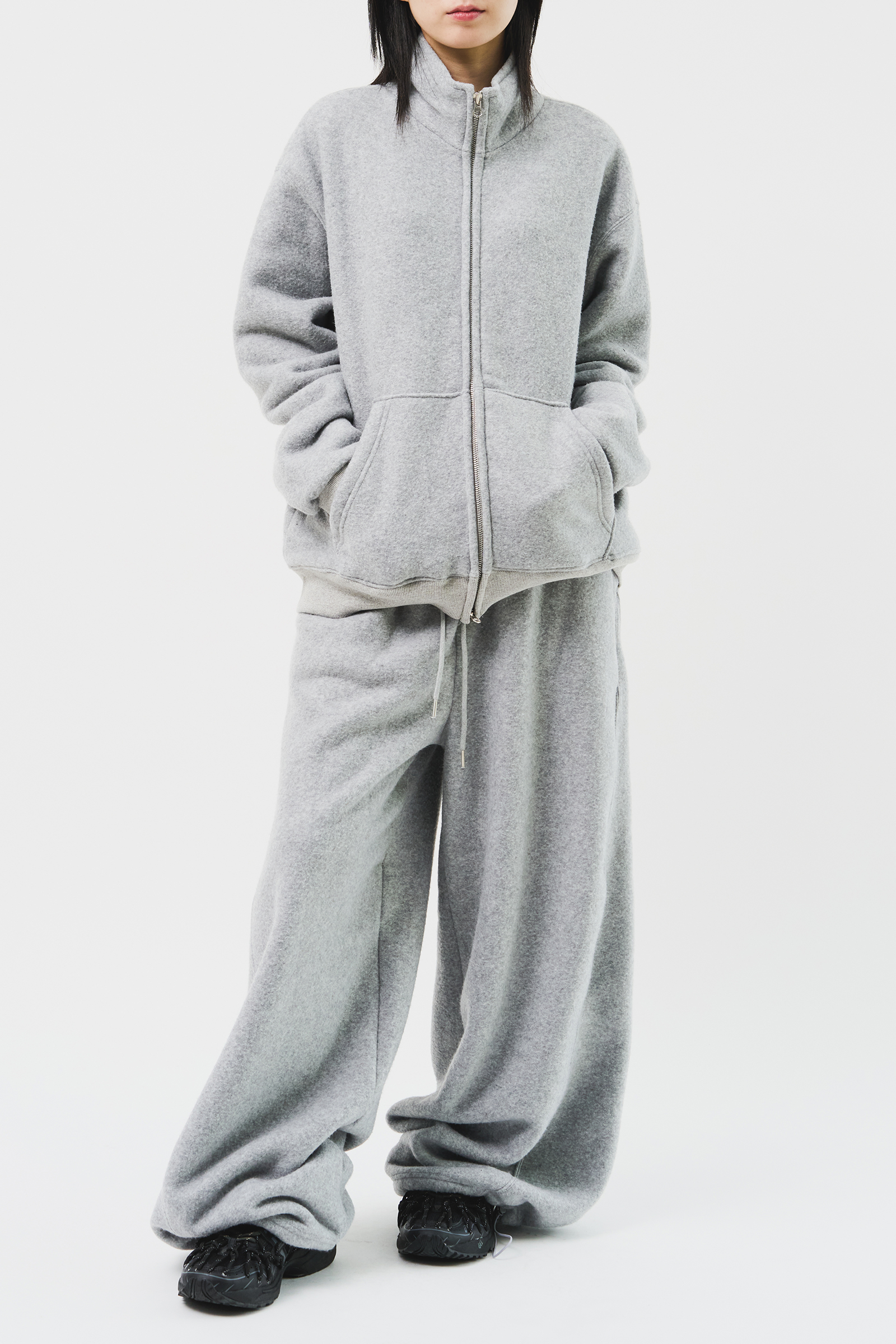 【HI FI FNK】X Fleece Zip Up HI FI FNK】X Fleece Zip Up
