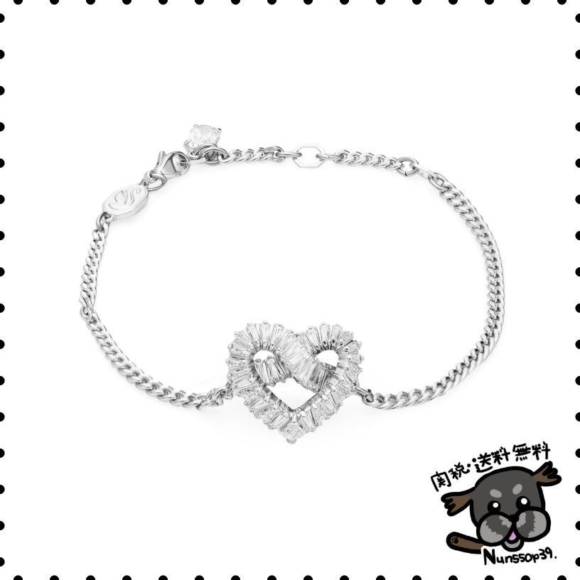 【SWAROVSKI】5648299 Matrix Heart Bracelet