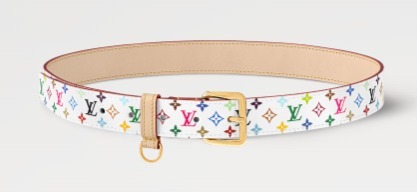 《LV×村上隆コラボ》Louis Vuitton ベルト・LV D-リング