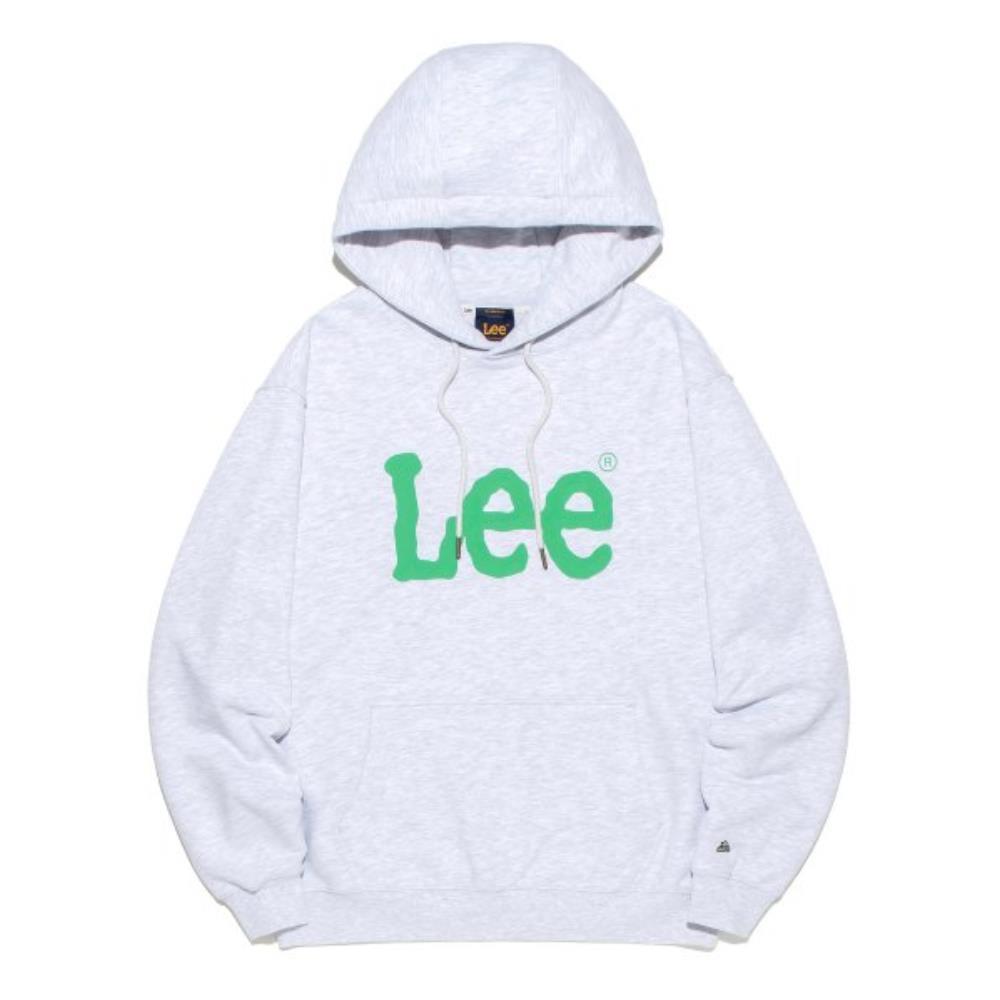 パーカー・フーディ LEE Big twitch logo hood light gray LE2401HD01LG