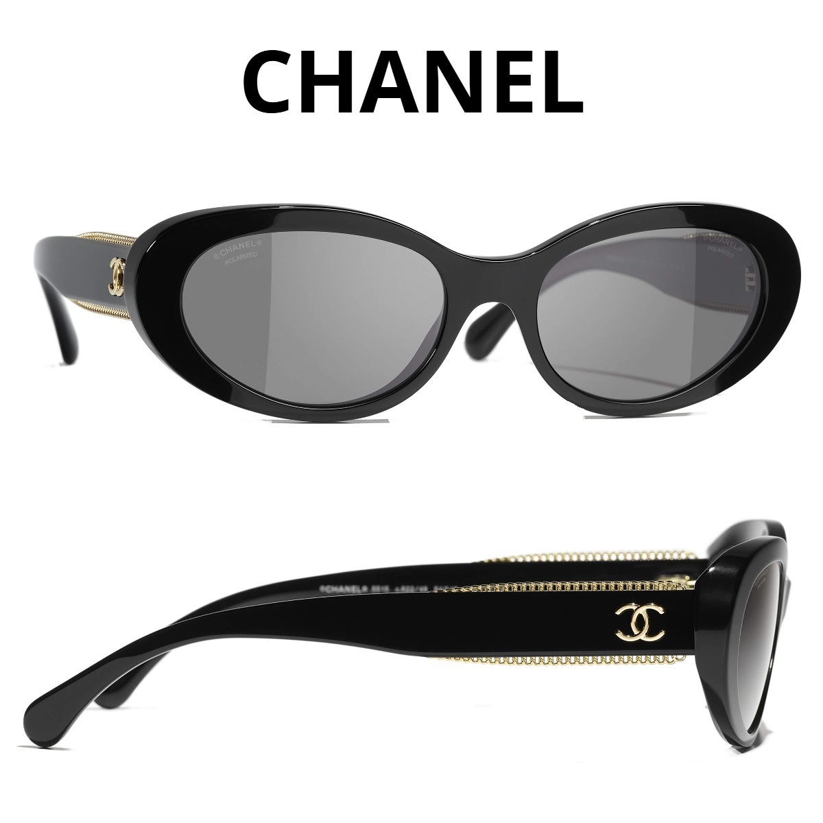 関税・送料込み＊CHANEL＊CH5515 ロゴ キャット サングラス