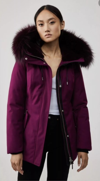鮮やか●超レア色●MACKAGE●Larysa●ファー付きダウン 鮮やか○超レア色○MACKAGE○Larysa○ファー付きダウン