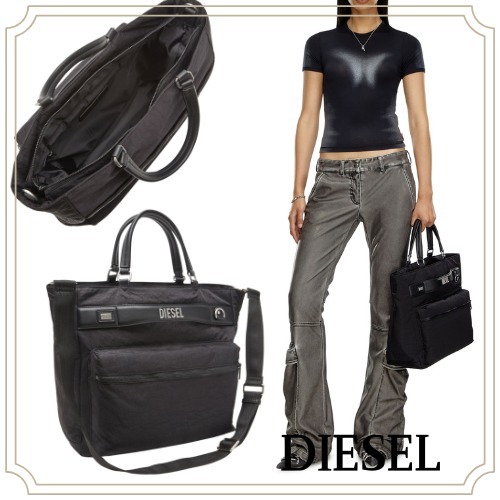 【DIESEL】2way ウォッシュドナイロンバッグ