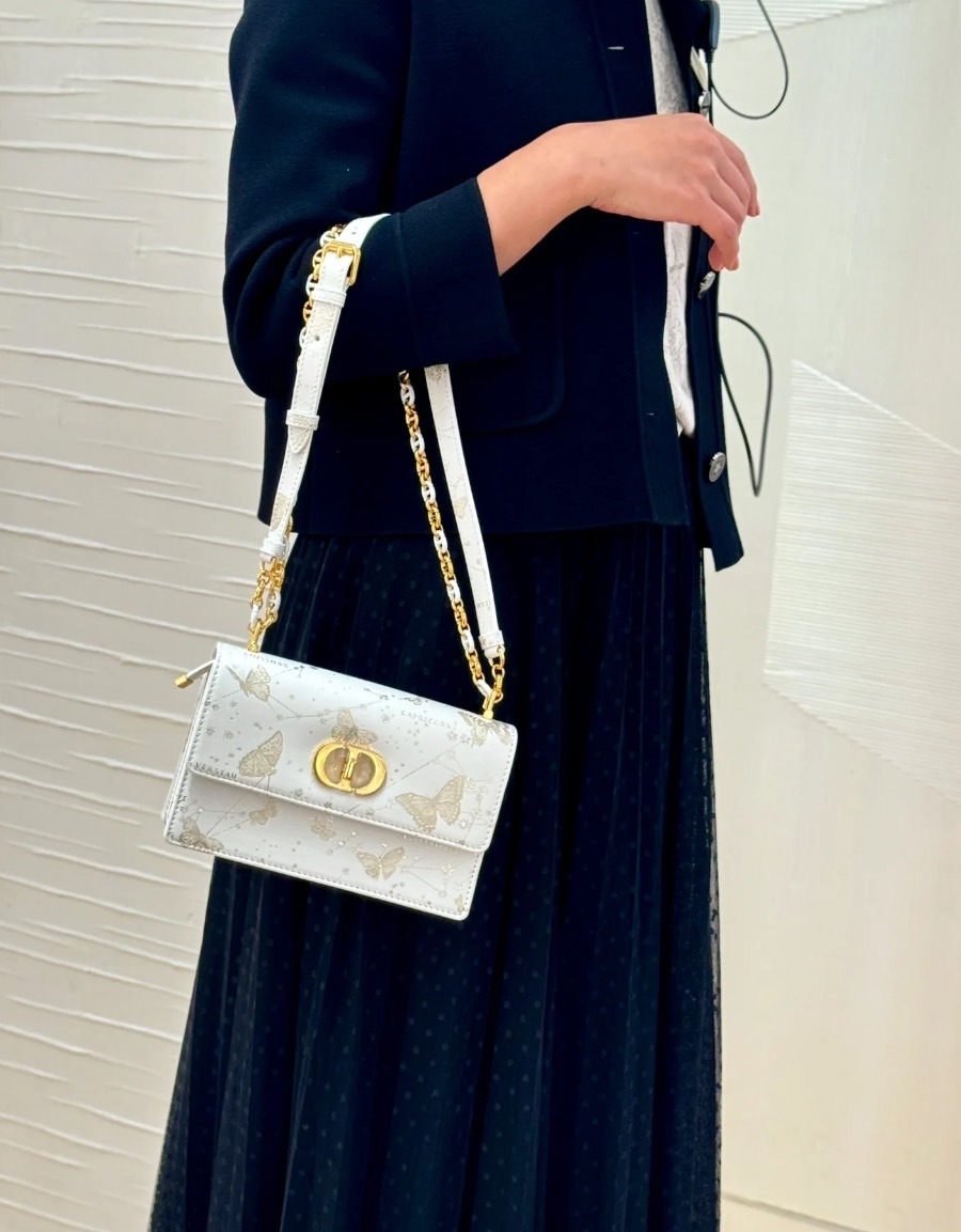 【可愛い】Dior MISS CARO ミニバッグ《Butterfly Zodiac》