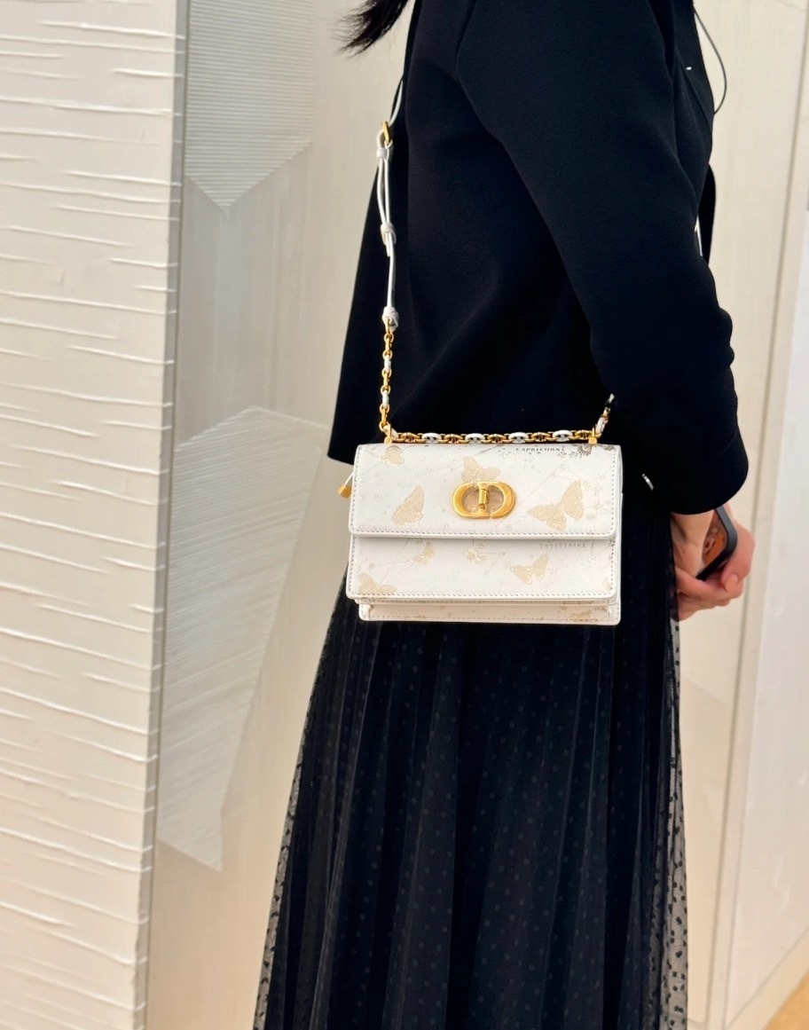 【可愛い】Dior MISS CARO ミニバッグ《Butterfly Zodiac》