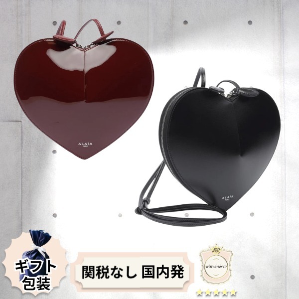 【完売必至】アライア 上品キュート♪ハートショルダーバッグ