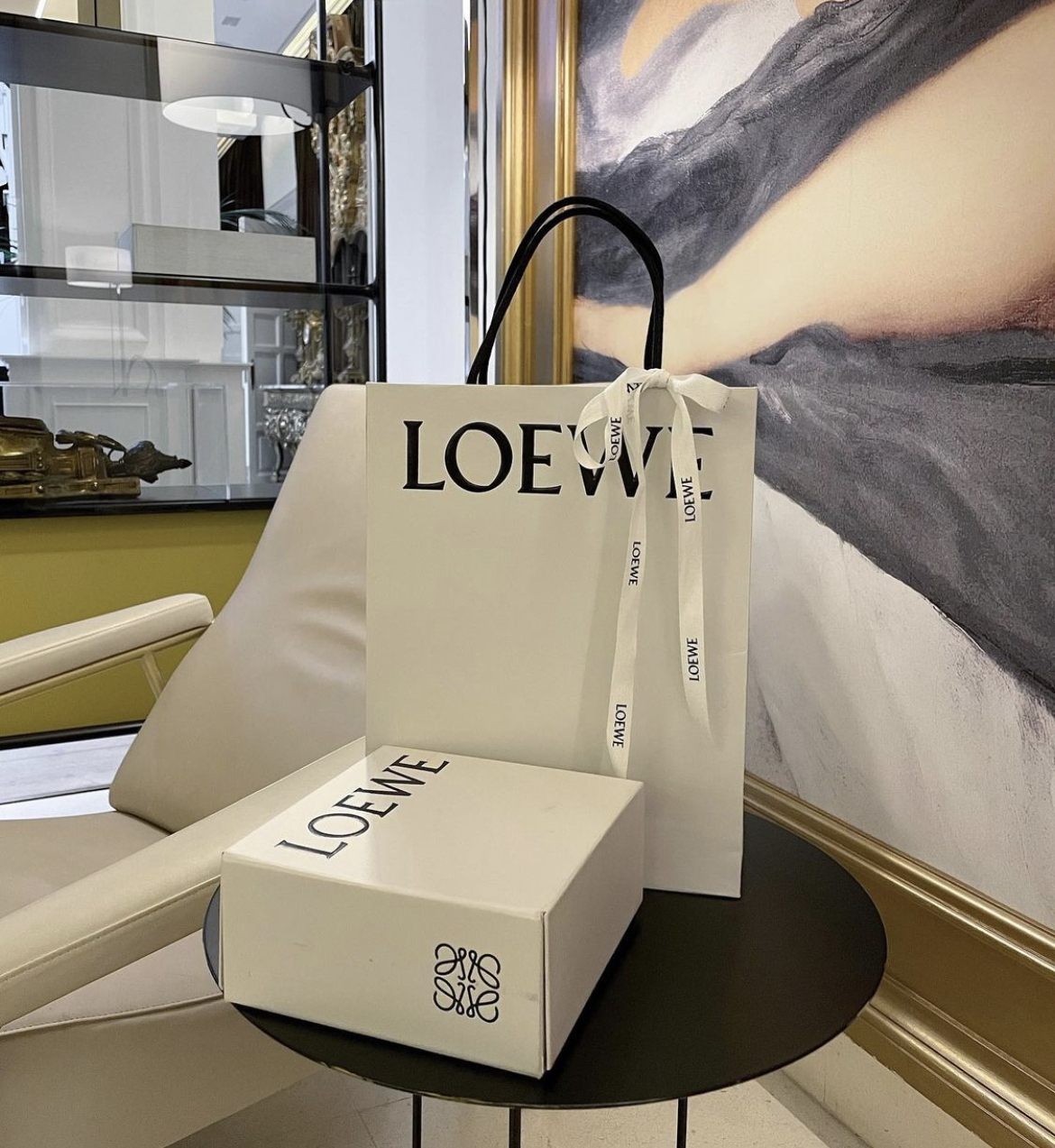 カワイイ♡【Loewe】ロエベ アナグラム ウール ベスト (LOEWE