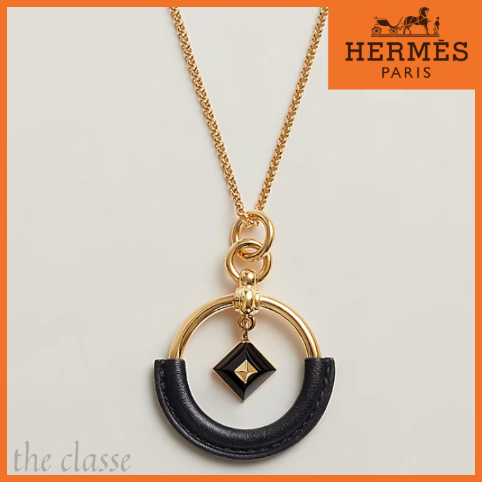 【ループ×メドール◆】存在感のある外観♪ HERMES ネックレス
