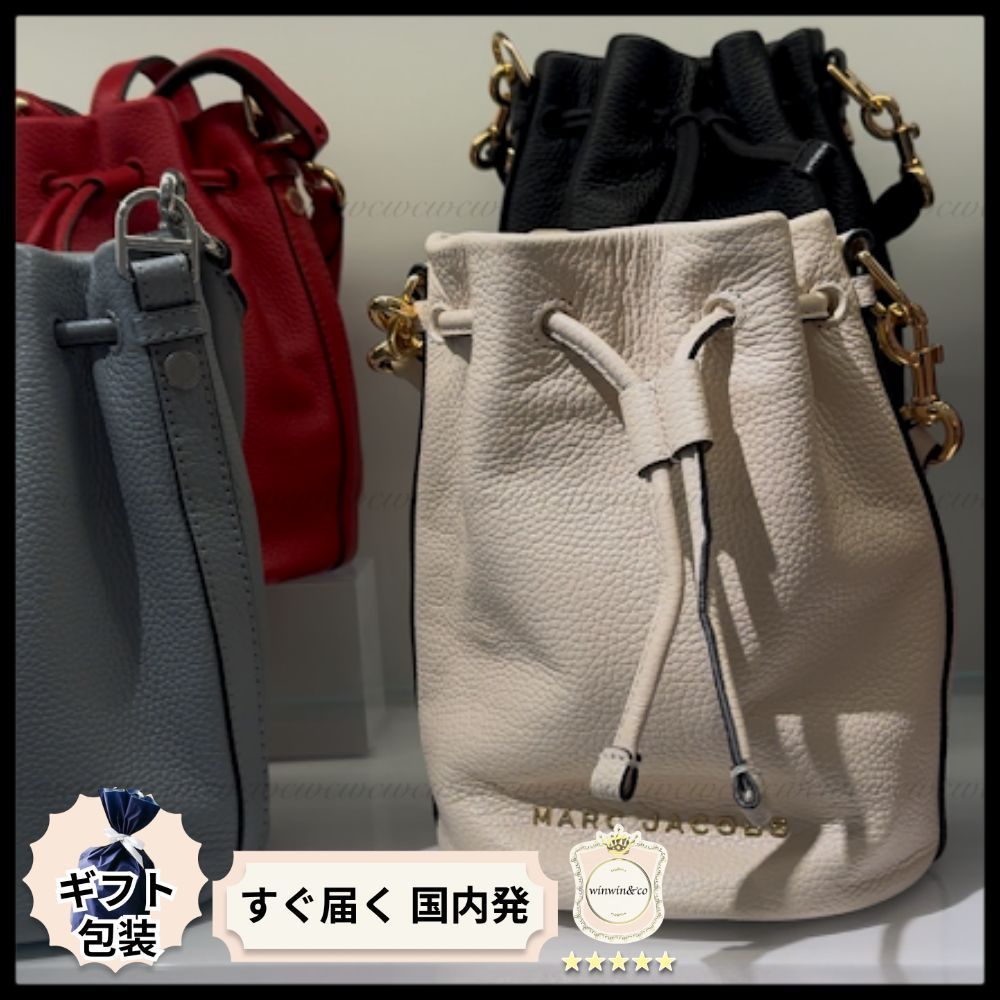 【完売必至】マークジェイコブス ショルダーバッグ ロゴ 巾着型