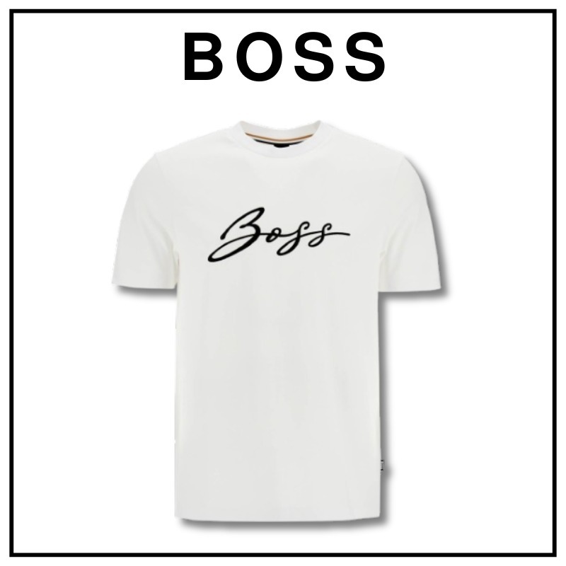 【BOSS】刺繍Tシャツ