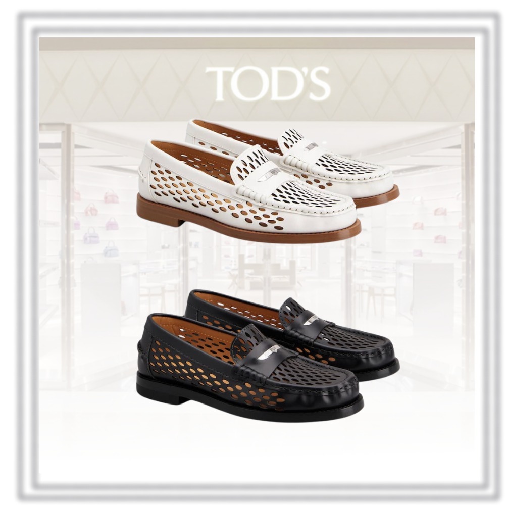 送料込*TOD`S*トッズ*レザーモカシン
