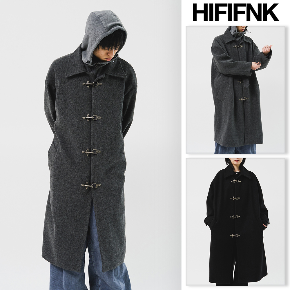 【HI FI FNK】Flit Wool Over Coat