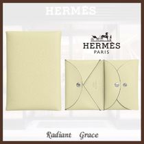 《大人気★》HERMES カルヴィ デュオ コンパクトカードホルダー