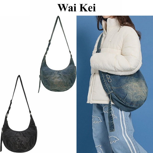 ★24-25FW新作★Wai Kei★STAR DENIM CROSSBAG