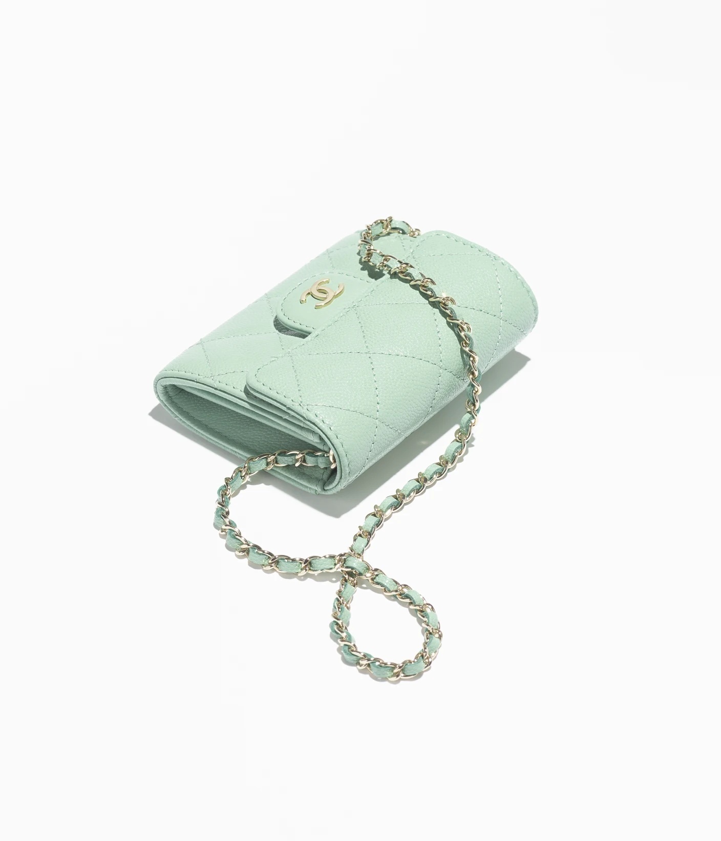 CUTEな春カラー！！【CHANEL】クラシックチェーンクラッチ org.jpg