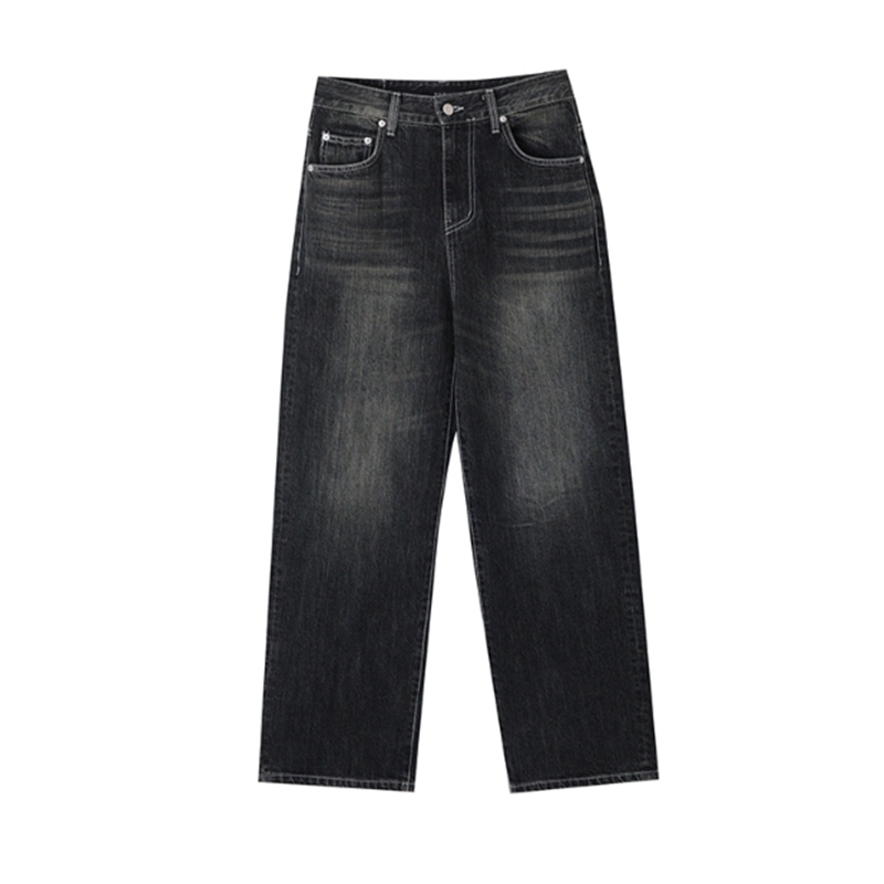 デニム・ジーパン IONSEOUL Bent brush wide denim JE734