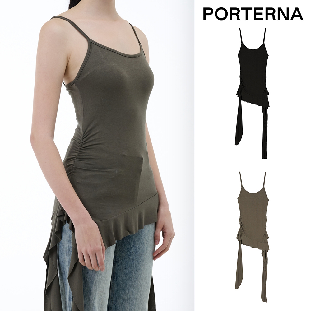 【PORTERNA】Boffin Frill Short One Piece