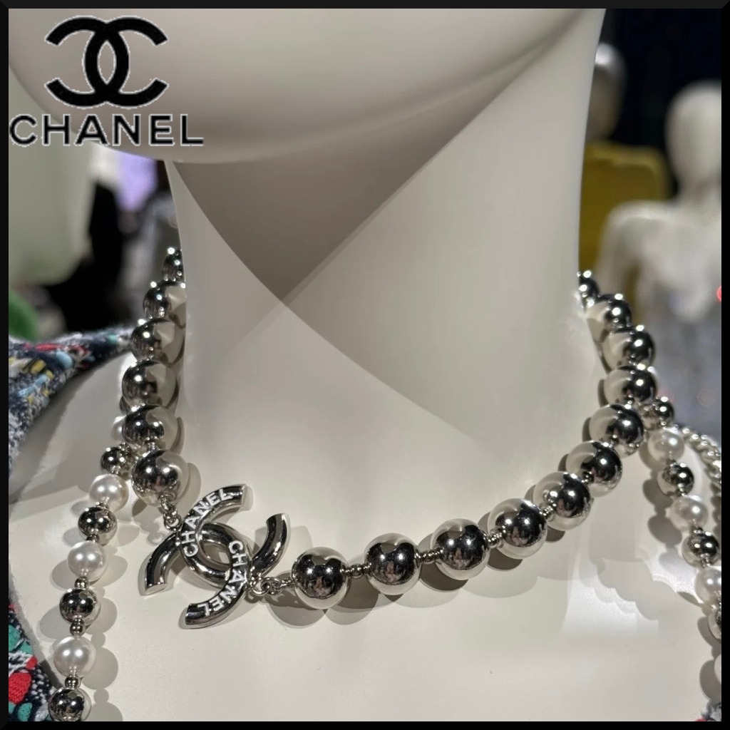 【小さなCCロゴが上品で可愛い♪】CHANEL チョーカー 小さなCCロゴが上品で可愛い♪】CHANEL チョーカー