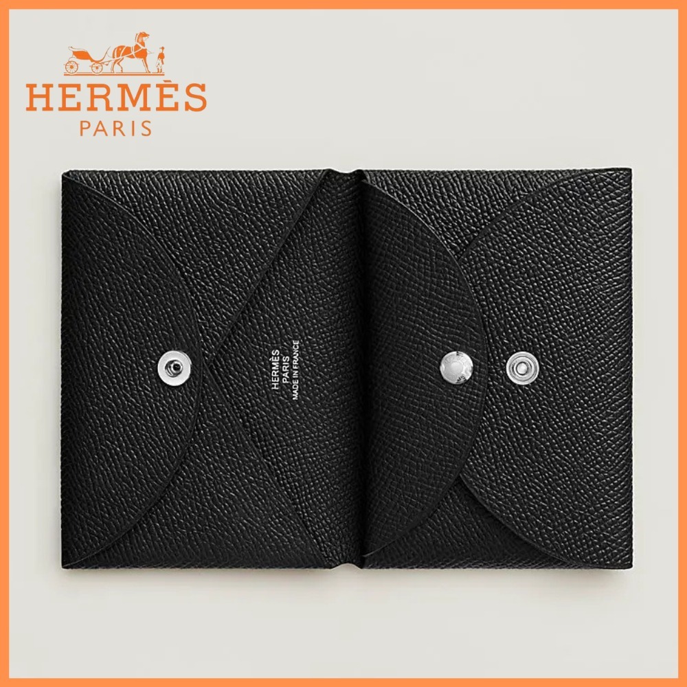 個性的デザイン♪【HERMES】カルビデュオ カードホルダー カードケース 《カルヴィ》 デュオ コンパクト | Hermès