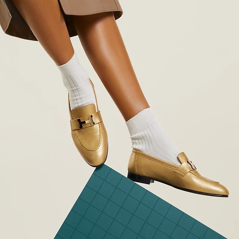 【ゴージャス☆】HERMES モカシン《パリ》