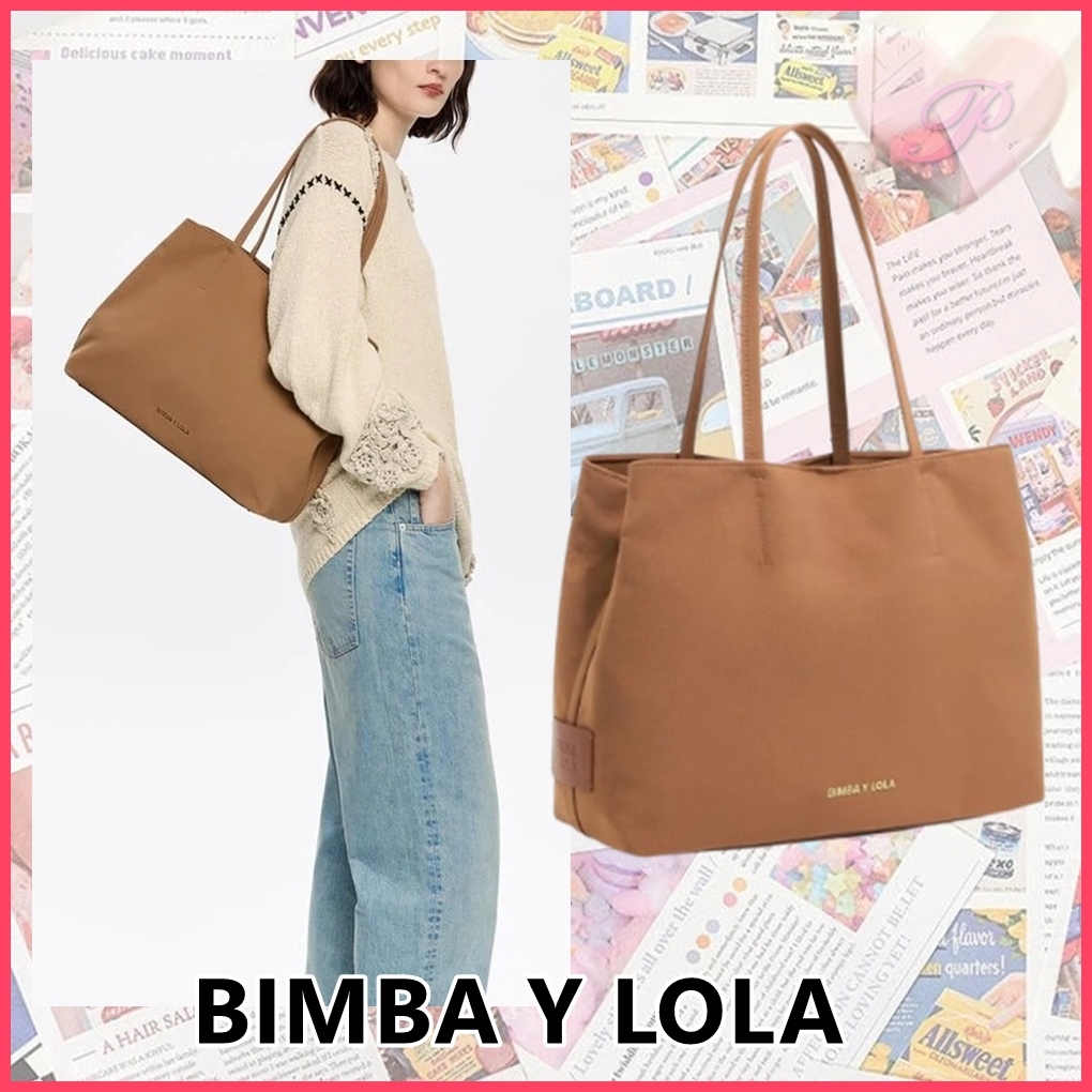 【BIMBA Y LOLA】ギャバジントートバッグ