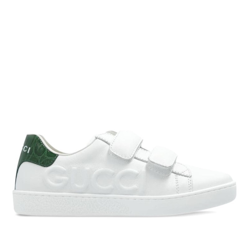 キッズスニーカー GUCCI sneaker leather, r.s. vit.na.t/gr.whi/gre.ac