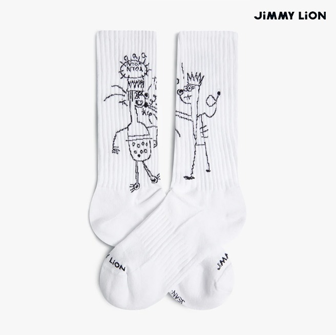 Jimmy LiON バスキア Basquiat TKO Untitled ソックス