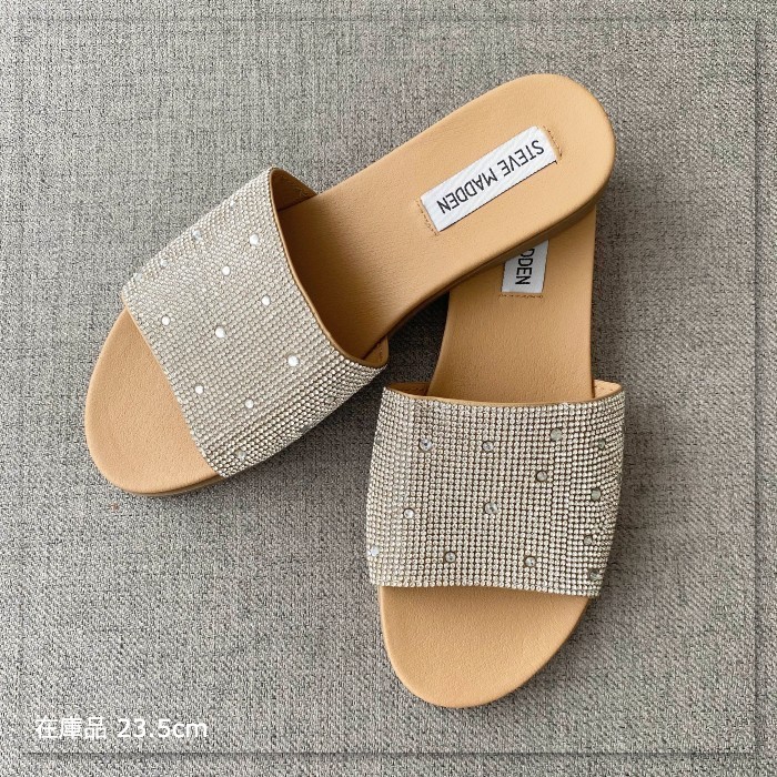 1点限り 在庫品 キラリ【STEVE MADDEN】KILOH スライド サンダル