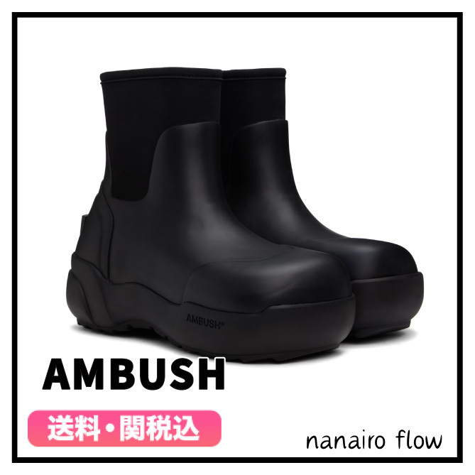 ★AMBUSH★ アンブッシュ ラバー ブーツ 送料関税込