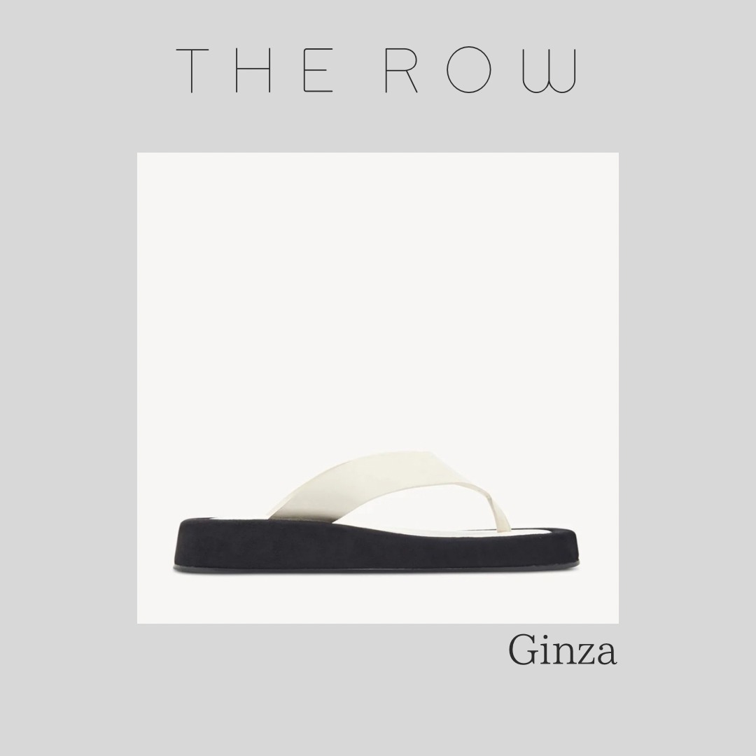 【THE ROW】Ginza スエード サンダル