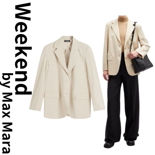 オールシーズン【Weekend by Max Mara】ジャージージャケット