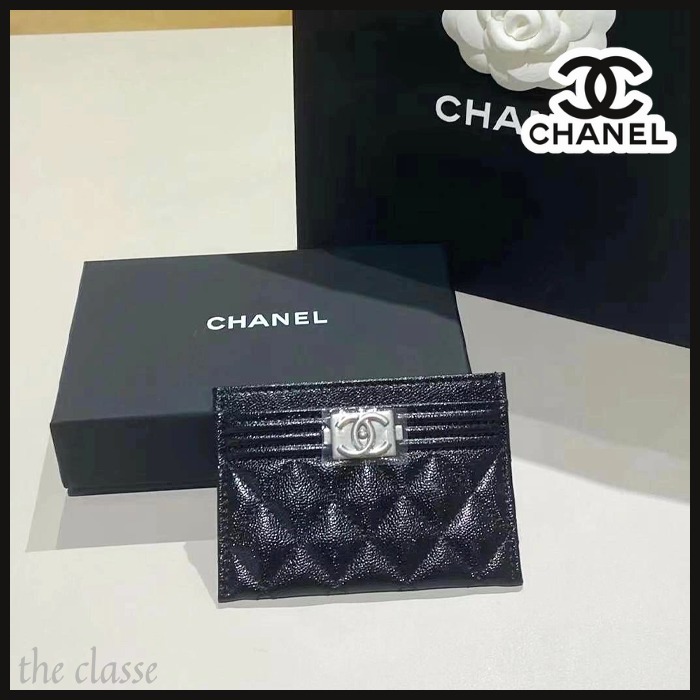【溢れる高級感♪】CHANEL ボーイシャネル カードケース