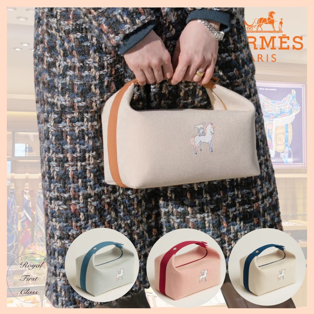 HERMES エルメス マザーズバッグBride a Bracブリッドアブラック