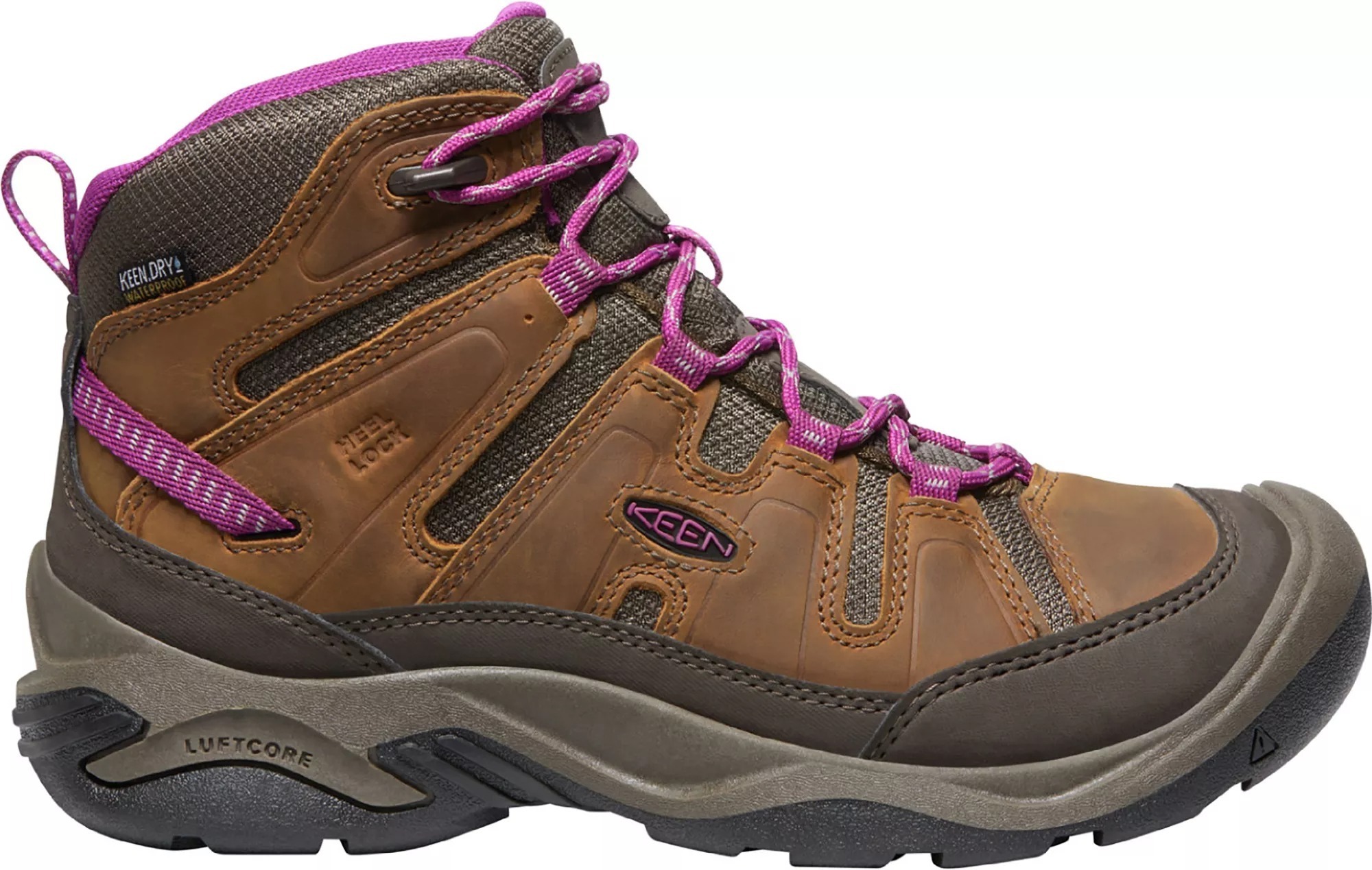 ミドルブーツ KEEN Women's Circadia Waterproof Boots