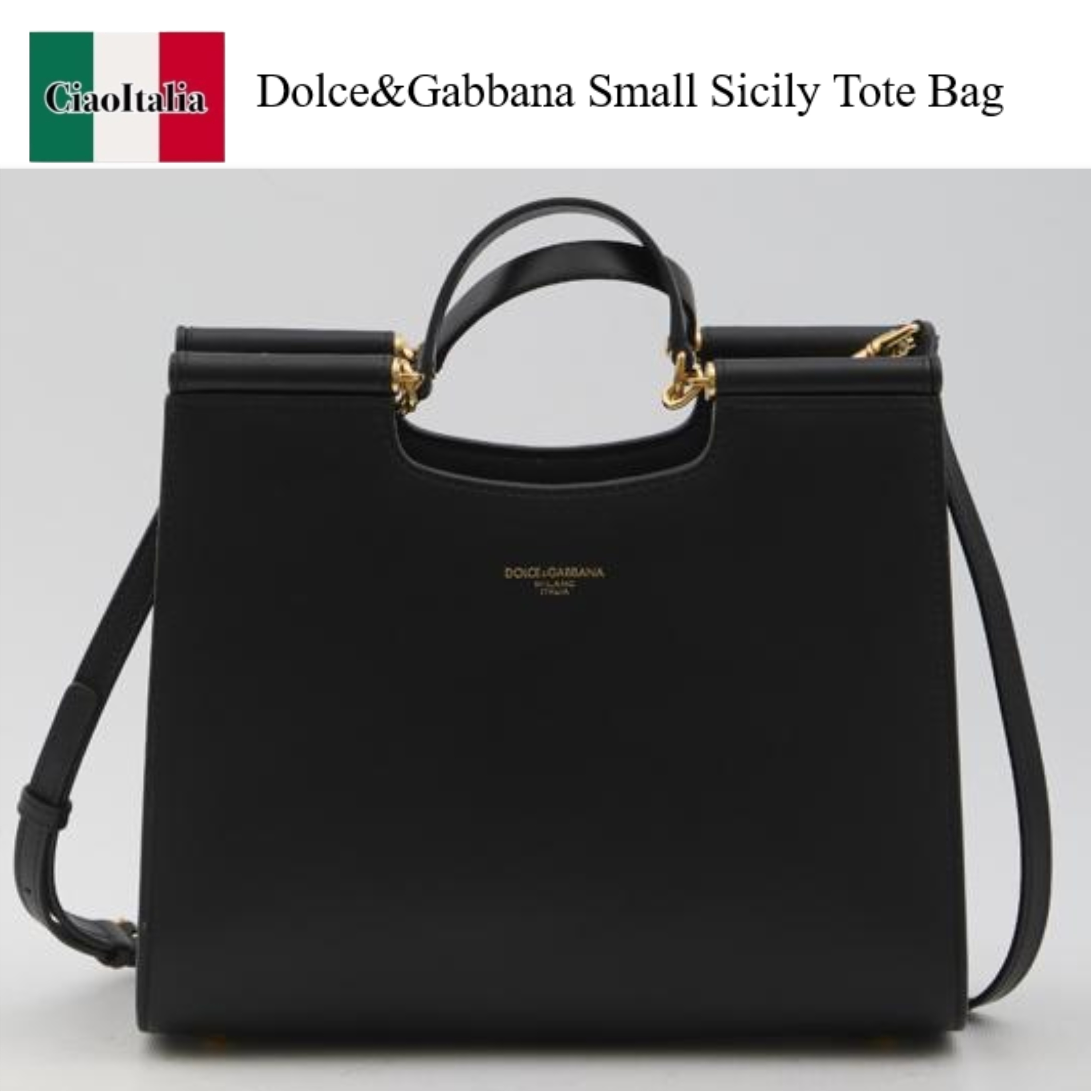 トートバッグ Dolce&Gabbana Small Sicily Tote Bag