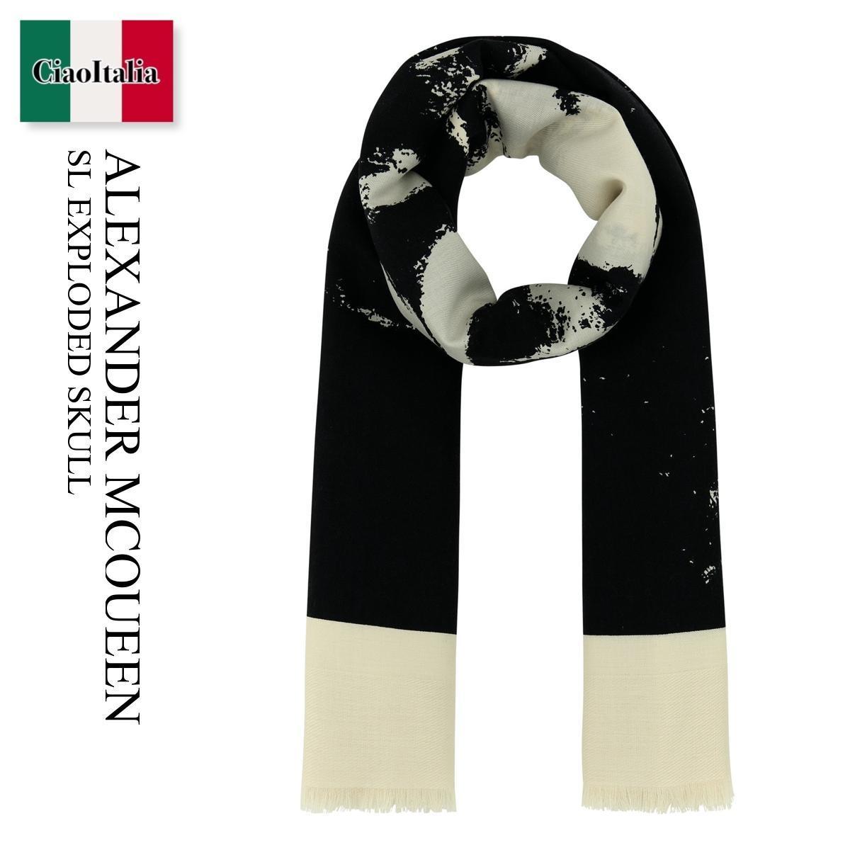 マフラー・ストール Alexander Mcqueen Sl Exploded Skull